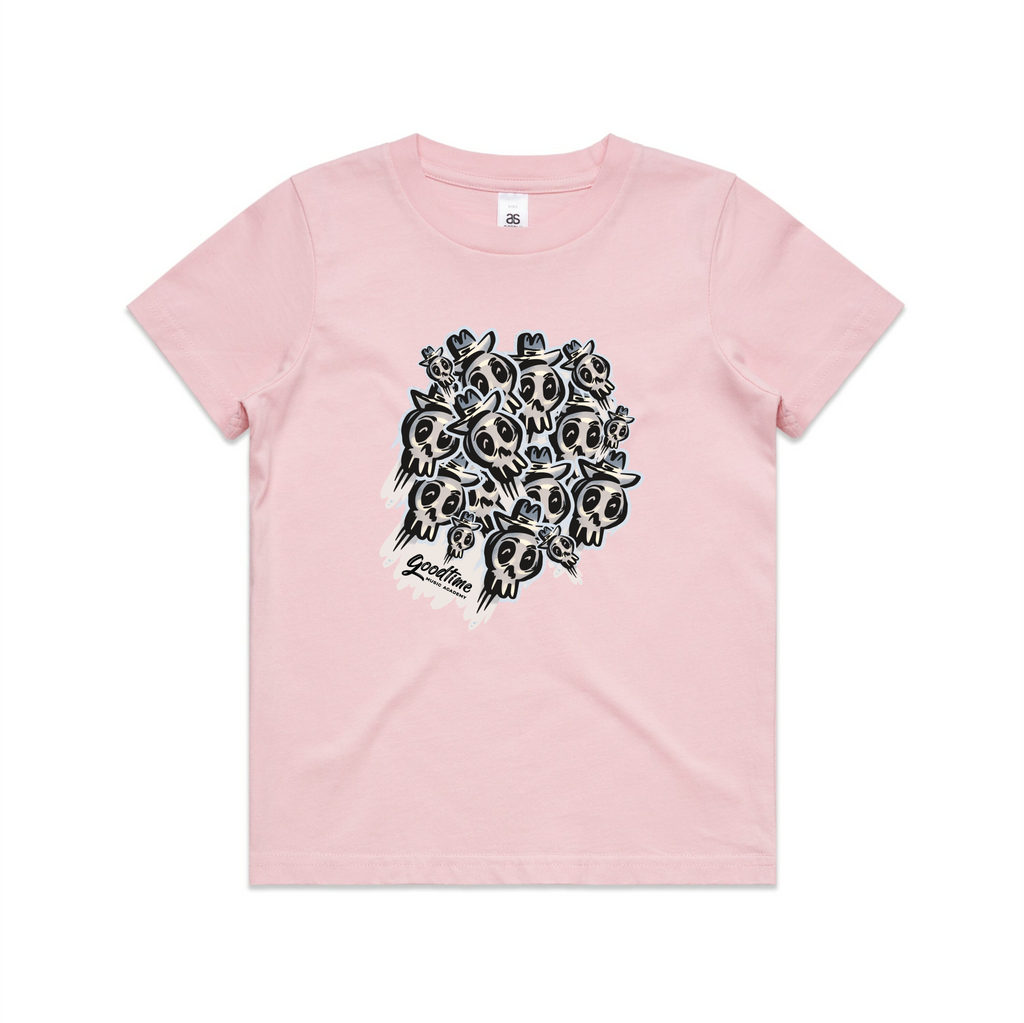 Girls Pink Goodtime Music Academy Tees