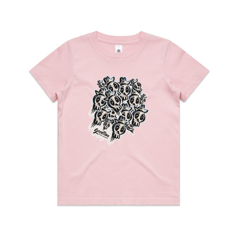 Girls Pink Goodtime Music Academy Tees